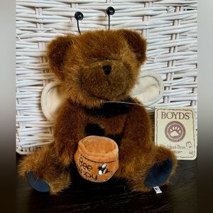 Boyds Bears “U. Bee Happy” 8” Bear